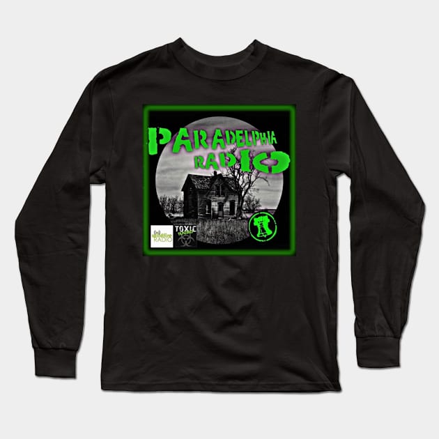 Paradelphia Primary Logo Design Long Sleeve T-Shirt by Paradelphia